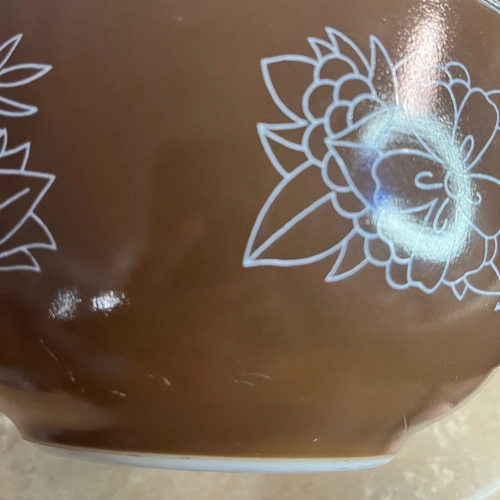 Pyrex woodland mixing